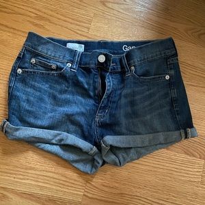 GAP jean slim shorts